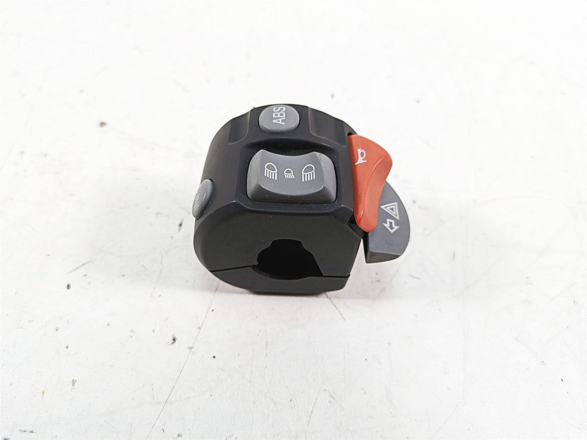 2007 BMW R1200GS K255 Adv Left Hand Abs Info Lights Control Switch 61317704615 {{ shop.shopifyCountryName }} - Mototech271