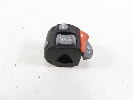 2007 BMW R1200GS K255 Adv Left Hand Abs Info Lights Control Switch 61317704615 {{ shop.shopifyCountryName }} - Mototech271