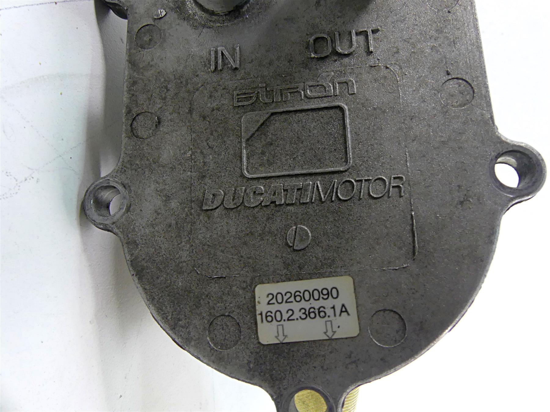 2008 Ducati 848 SBK Fuel Gas Petrol Pump - Tested 16023661A {{ shop.shopifyCountryName }} - Mototech271