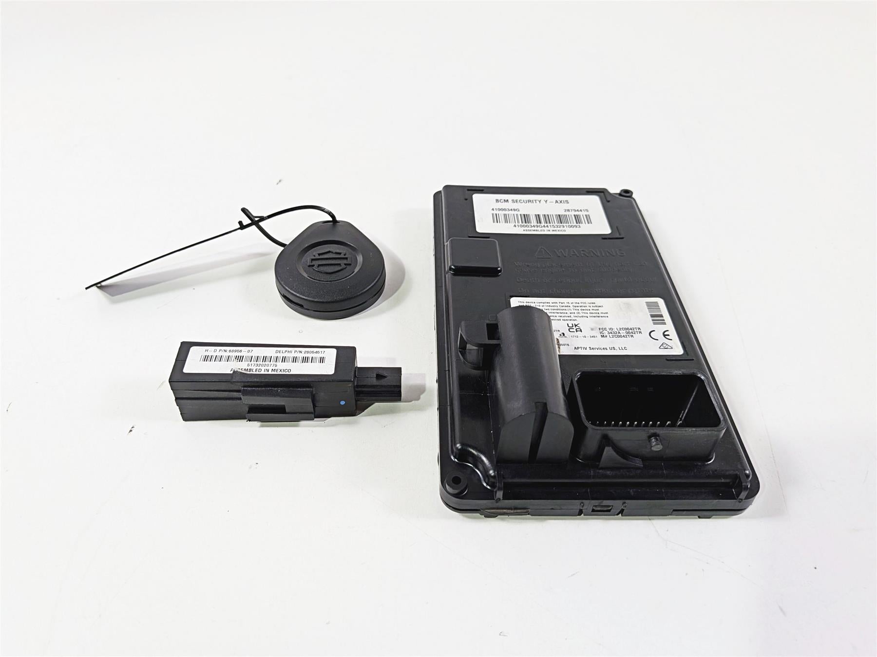 2024 Harley FXLRS Dyna Low Rider Bcm Security Y-Axis Module Fob Set 41000349G-Mototech271