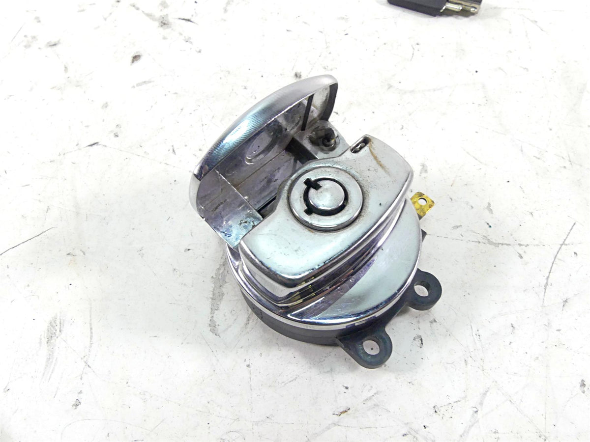 2006 Harley Softail FXSTSI Springer Ignition Switch Key Steering Lock 71450-04 {{ shop.shopifyCountryName }} - Mototech271