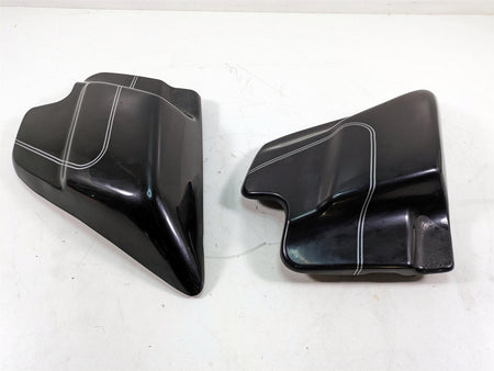 2006 Harley Touring FLHTCUI Electra Glide Vivid Black Side Cover Fairin 66670-97 {{ shop.shopifyCountryName }} - Mototech271