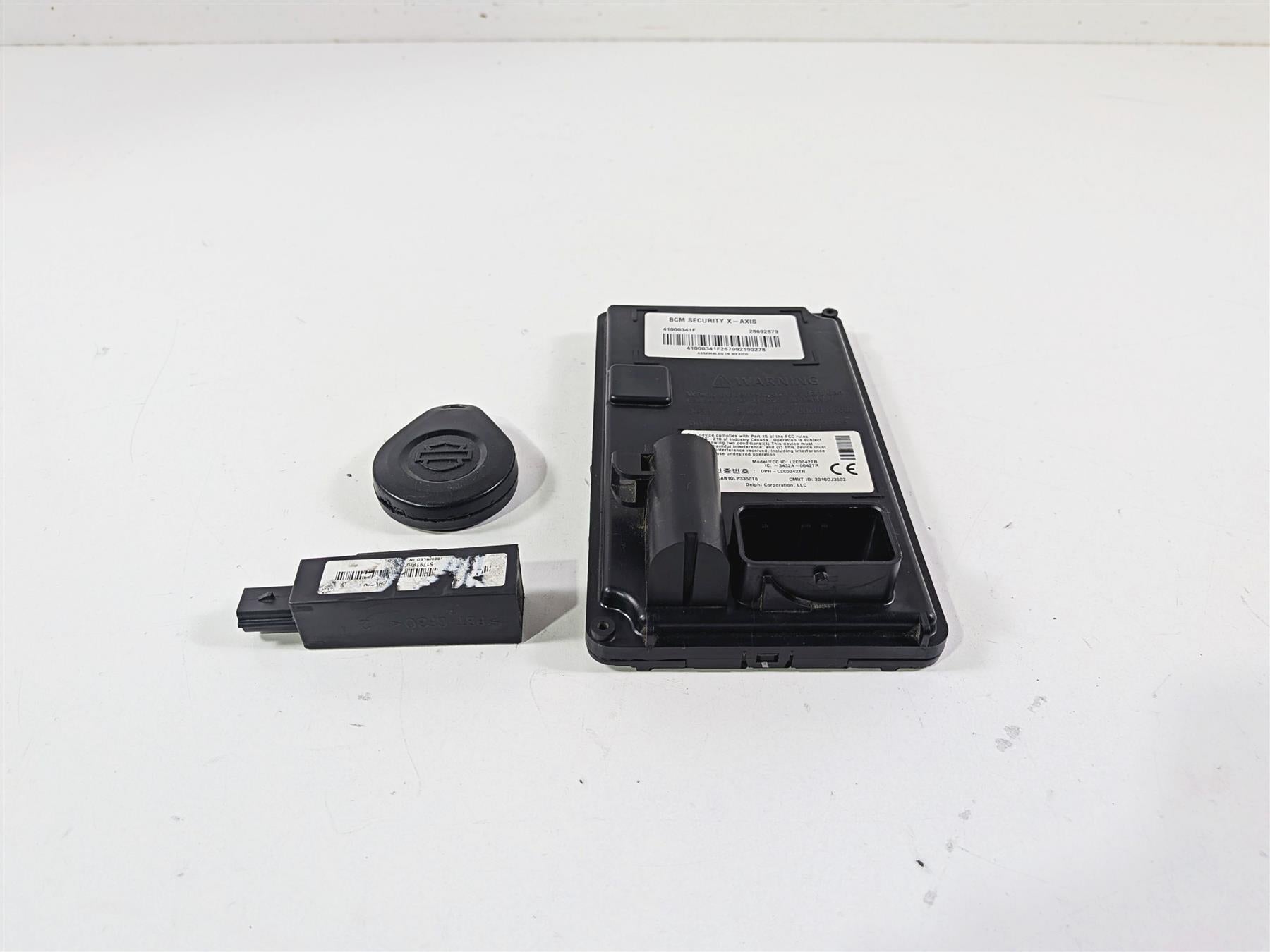 2020 Harley Touring FLTRK Road Glide Bcm Security X-Axis Module + Fob 41000341F {{ shop.shopifyCountryName }} - Mototech271