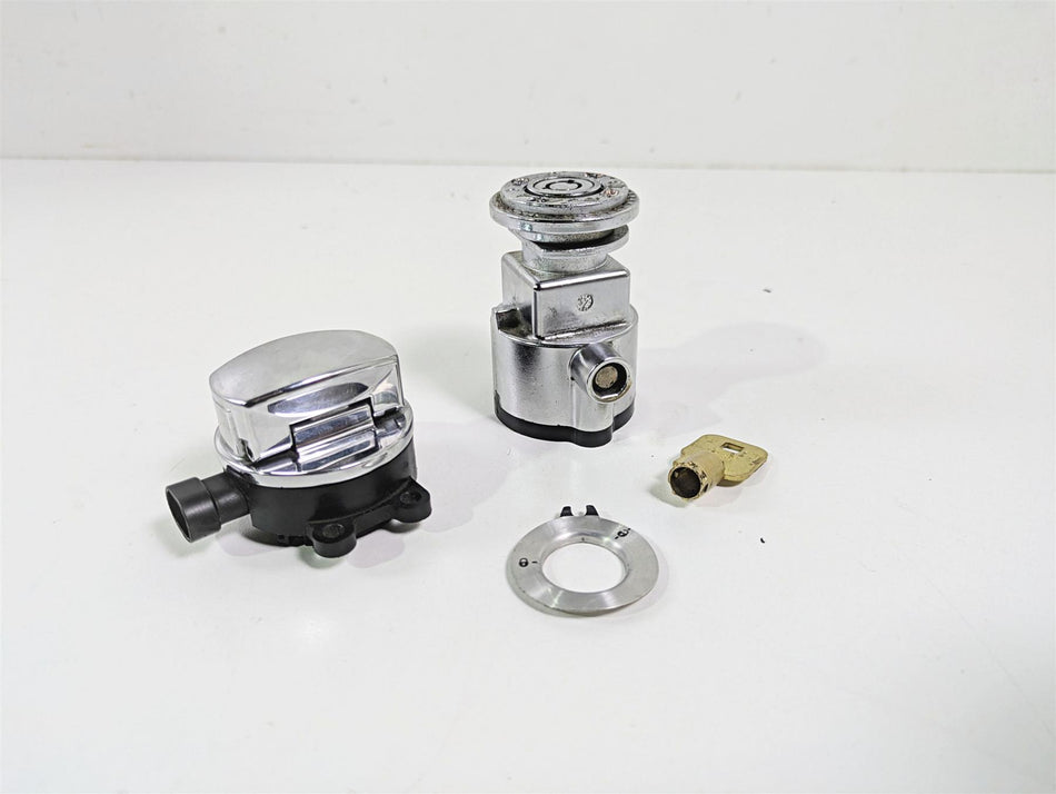 2016 Harley FXDF Dyna Fat Bob Ignition Switch Steering Lock Key Set 71430-12