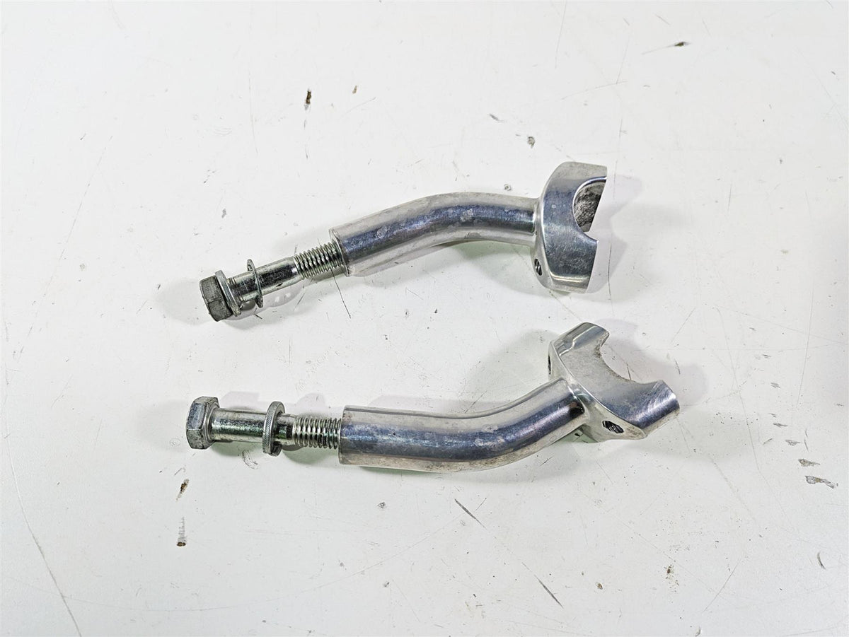 2003 Harley Dyna FXDL Low Rider 100TH 4" Pullback Handle Bar Riser Set 56122-77 {{ shop.shopifyCountryName }} - Mototech271
