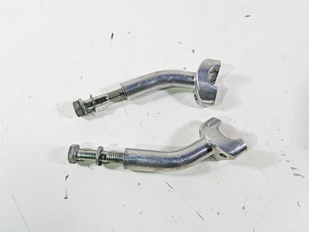 2003 Harley Dyna FXDL Low Rider 100TH 4" Pullback Handle Bar Riser Set 56122-77 {{ shop.shopifyCountryName }} - Mototech271