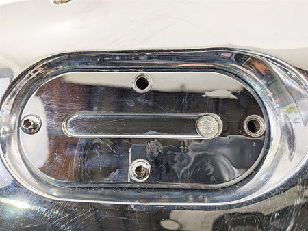 1996 Harley FLSTC Softail Heritage Chrome Outer Primary Clutch Cover 60506-95 {{ shop.shopifyCountryName }} - Mototech271