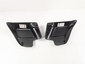 2007 Harley Touring FLHRSE CVO Road King Side Covers Fairings Black Ice 66048-97