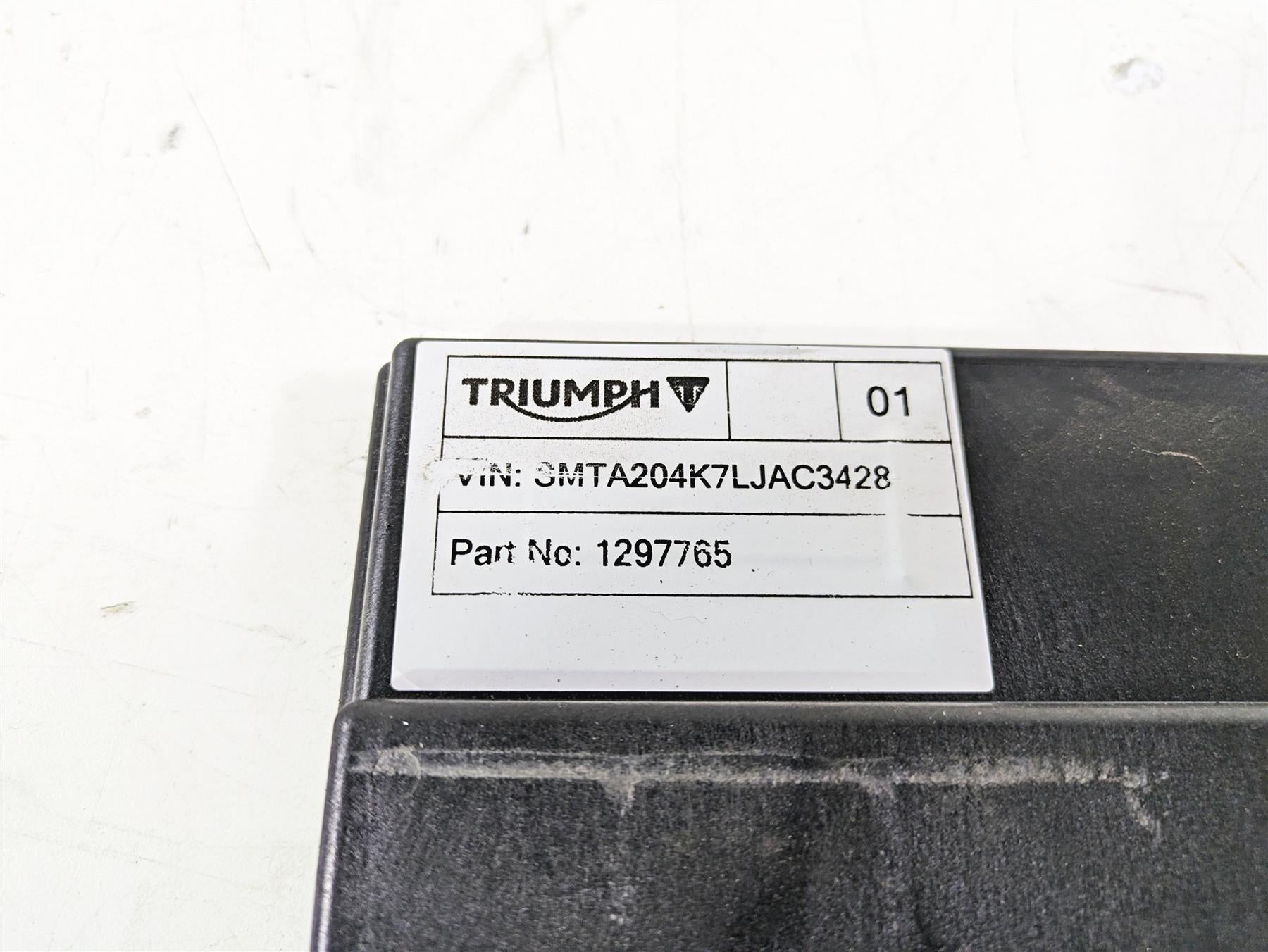 2020 Triumph Daytona 765 Moto2 Cdi Ecu Ecm Engine Control Module T1297765 {{ shop.shopifyCountryName }} - Mototech271