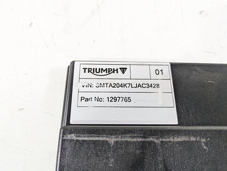 2020 Triumph Daytona 765 Moto2 Cdi Ecu Ecm Engine Control Module T1297765 {{ shop.shopifyCountryName }} - Mototech271
