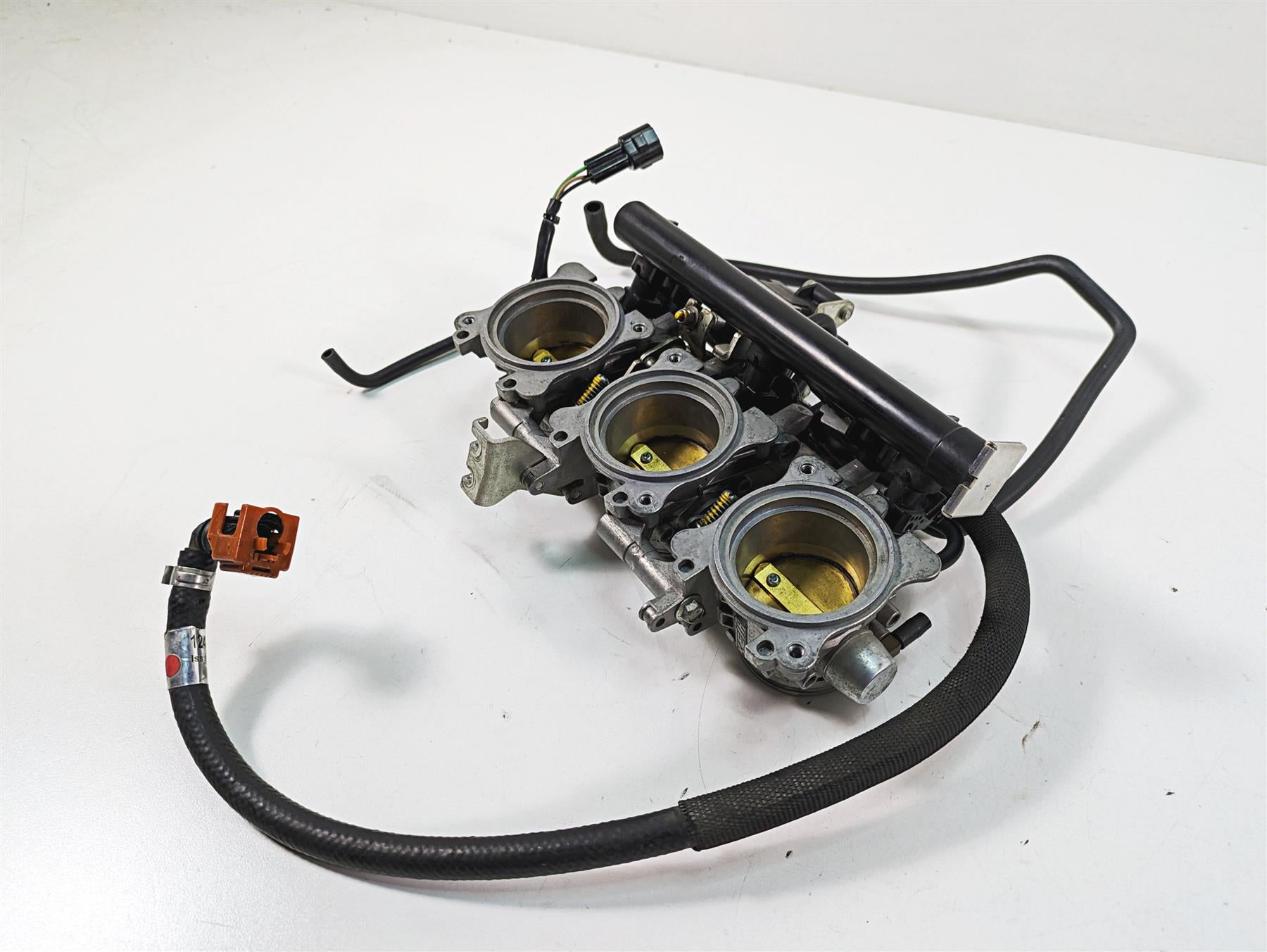 2012 Triumph Tiger 800XC ABS Keihin Throttle Body Fuel Injection Set T1243800