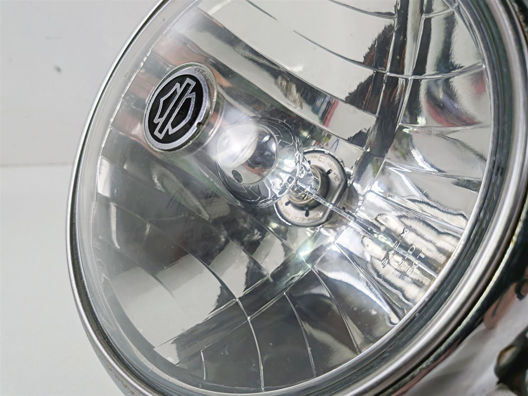 2012 Harley Softail FLSTF Fat Boy Headlight Head Light Lamp 7" 69748-05B {{ shop.shopifyCountryName }} - Mototech271