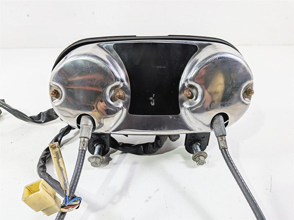 1978 Suzuki GS550 E Gauges Instrument Cluster 18K Set 34100-47032 34100-47034 {{ shop.shopifyCountryName }} - Mototech271