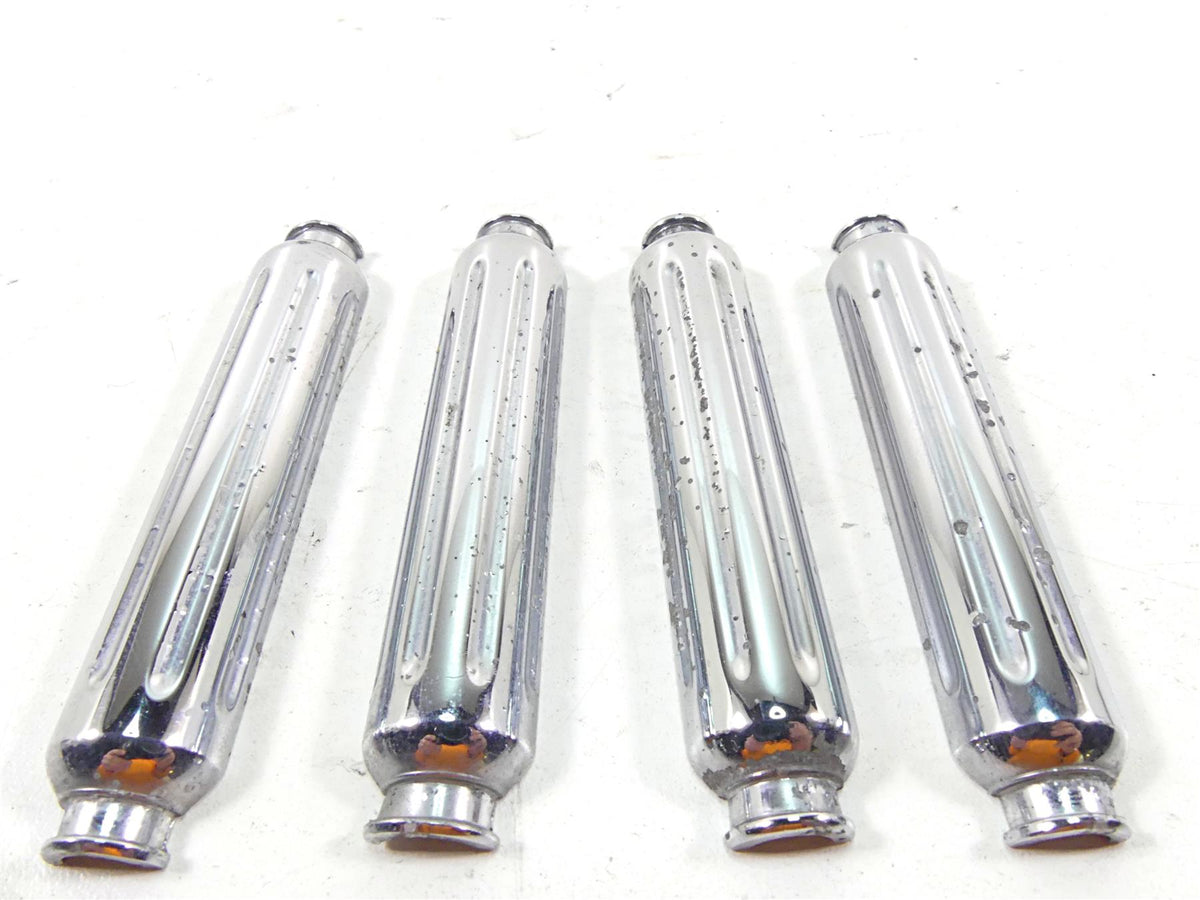 2007 Harley Touring FLHRSE CVO Road King Throttle Cable Chrome Cover Set {{ shop.shopifyCountryName }} - Mototech271