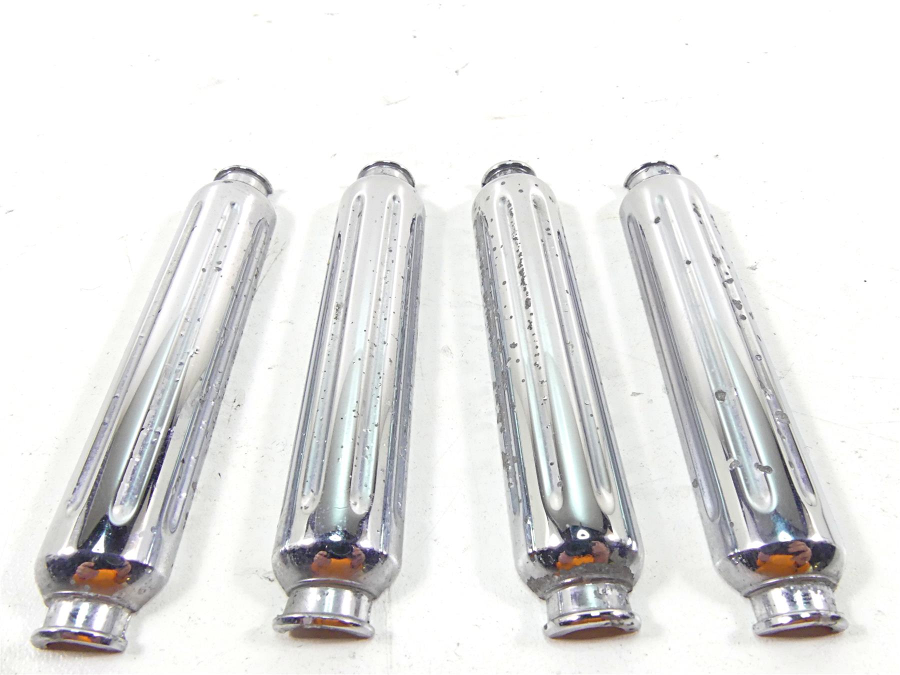 2007 Harley Touring FLHRSE CVO Road King Throttle Cable Chrome Cover Set {{ shop.shopifyCountryName }} - Mototech271