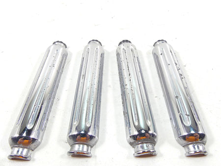 2007 Harley Touring FLHRSE CVO Road King Throttle Cable Chrome Cover Set {{ shop.shopifyCountryName }} - Mototech271