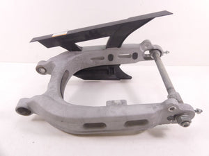 2009 Harley XR1200 X Sportster Rear Swingarm Swing Arm + Axle & Guards 47680-08