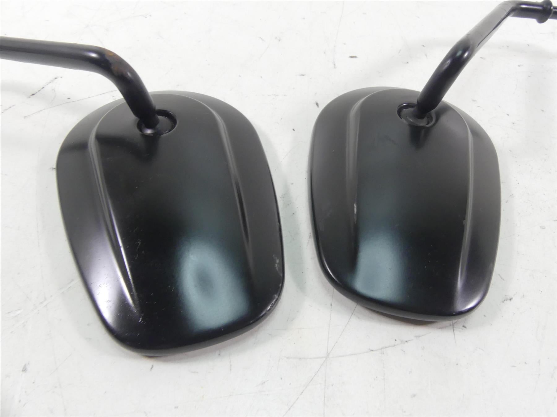 2009 Harley FXDF Dyna Fat Bob Rear Black View Mirror Set -Read 91909-03 91910-03 {{ shop.shopifyCountryName }} - Mototech271