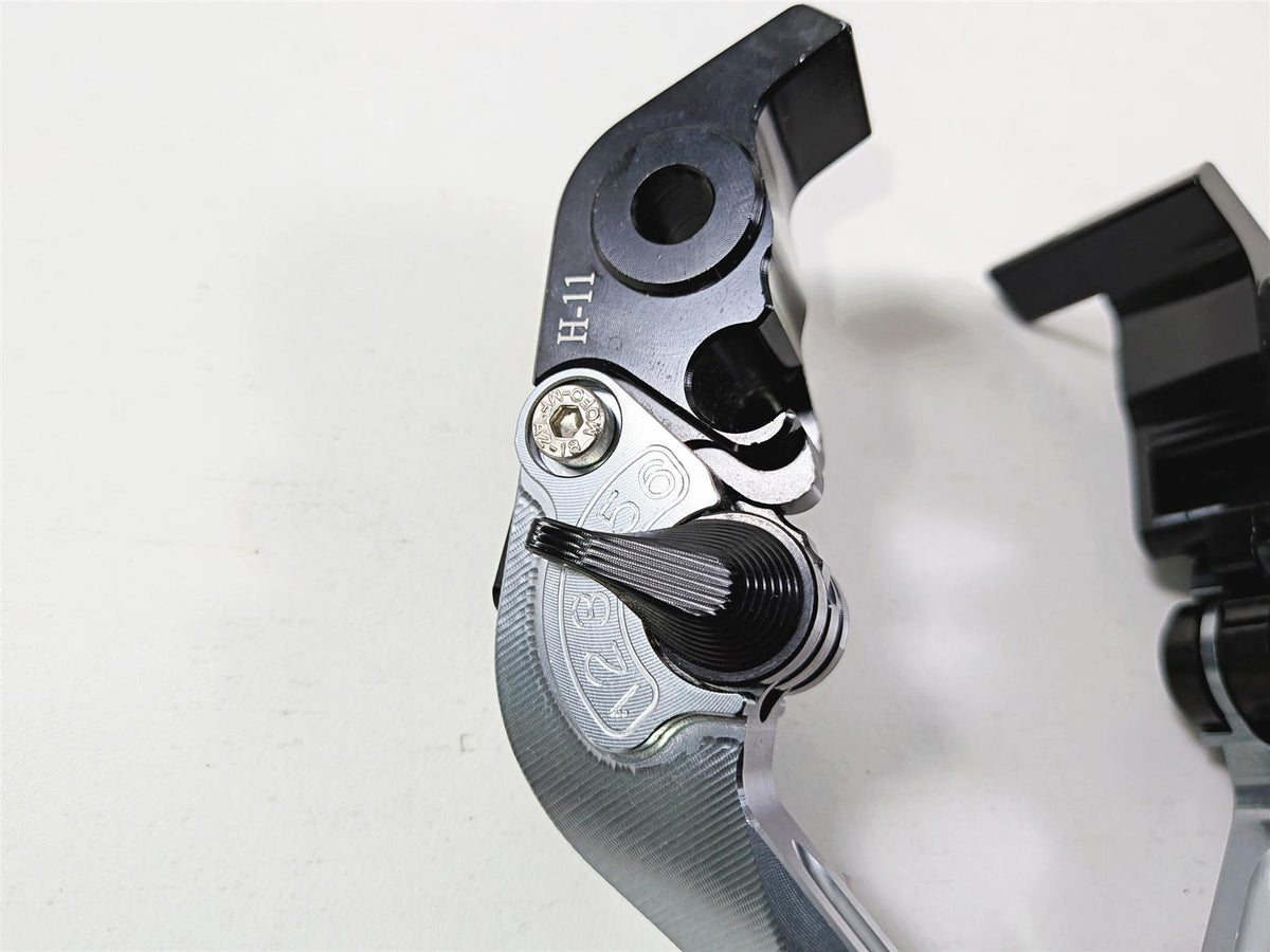 2015 Ducati Diavel Dark Front Adjustable Clutch Brake Lever Set-Mototech271
