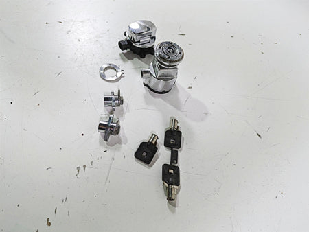 2012 Harley FLD Dyna Switchback Ignition Switch Saddlebag Key Lock Set 71304-04 {{ shop.shopifyCountryName }} - Mototech271