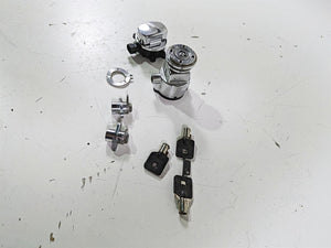 2012 Harley FLD Dyna Switchback Ignition Switch Saddlebag Key Lock Set 71304-04 | Mototech271