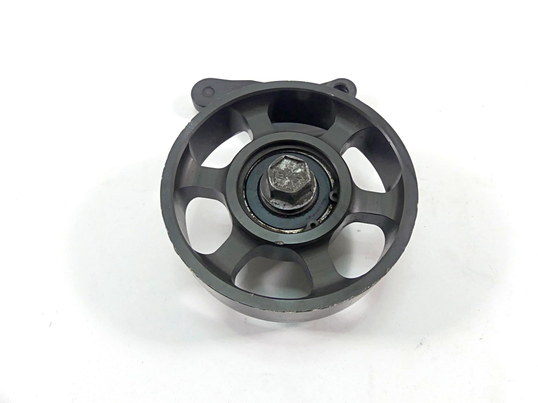 2009 Harley XR1200 Sportster Belt Tensioner Roller & Mount 31698-08 {{ shop.shopifyCountryName }} - Mototech271