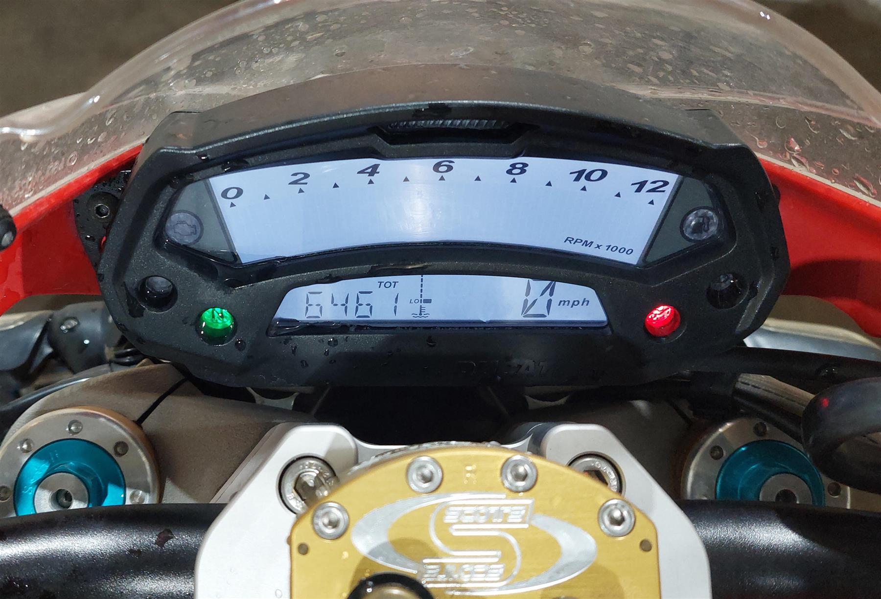2009 Ducati Monster 1100 S Cdi Ecu Speedo Gauges Ignition Switch Key 40610703A {{ shop.shopifyCountryName }} - Mototech271