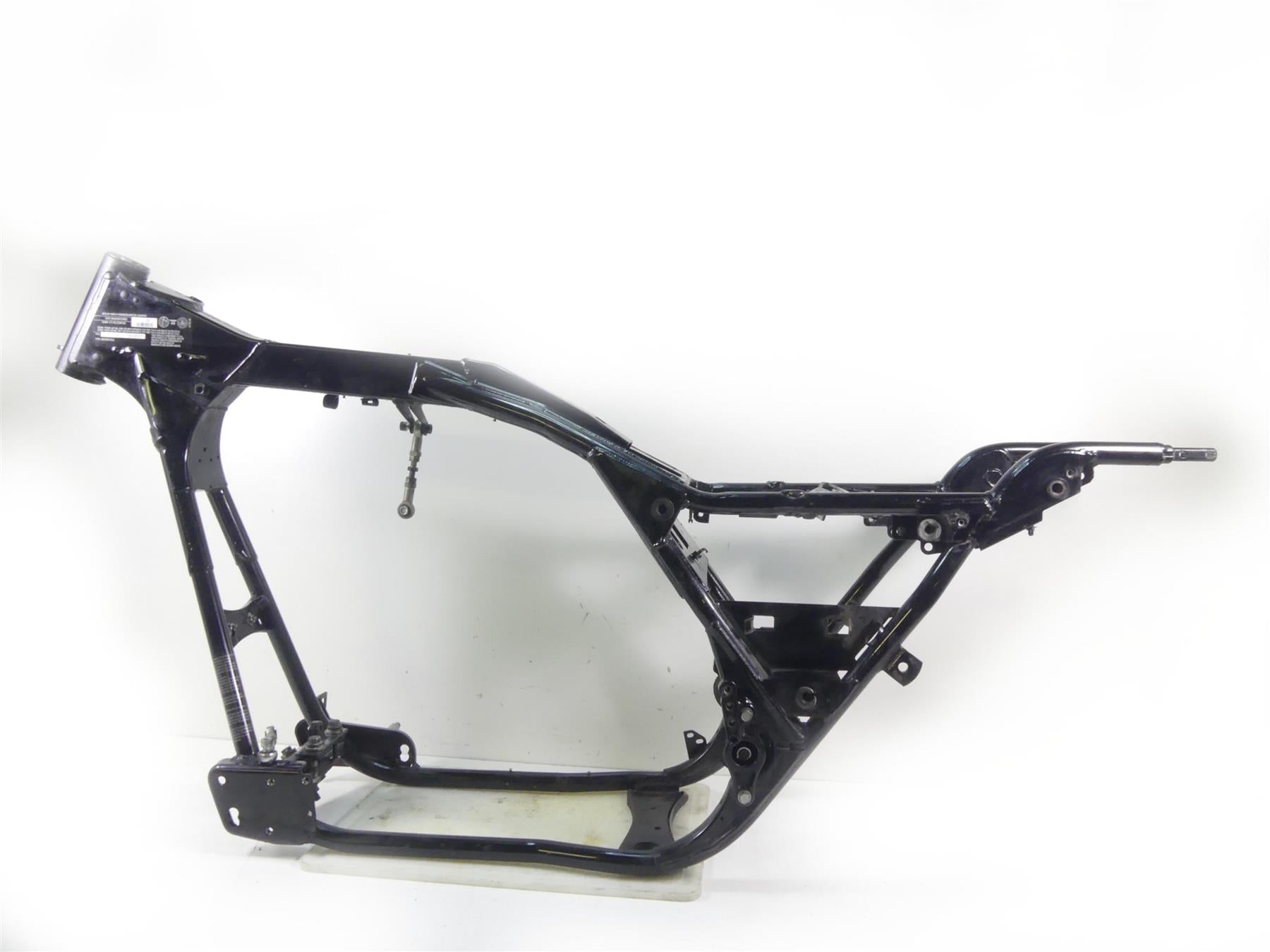 2007 Harley FLHTCU SE2 CVO Electra Glide Straight Main Frame Chassis With Clear Arkansas Title 47900-07