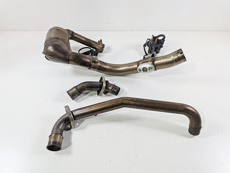 2009 Ducati Hypermotard 1100 S Oem Stock Header, Mid Pipe & Servo 57221451A-Mototech271