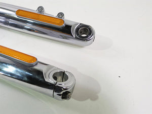 2008 Harley FXCWC Softail Rocker Straight Chrome Front Fork Leg Set 46950-08