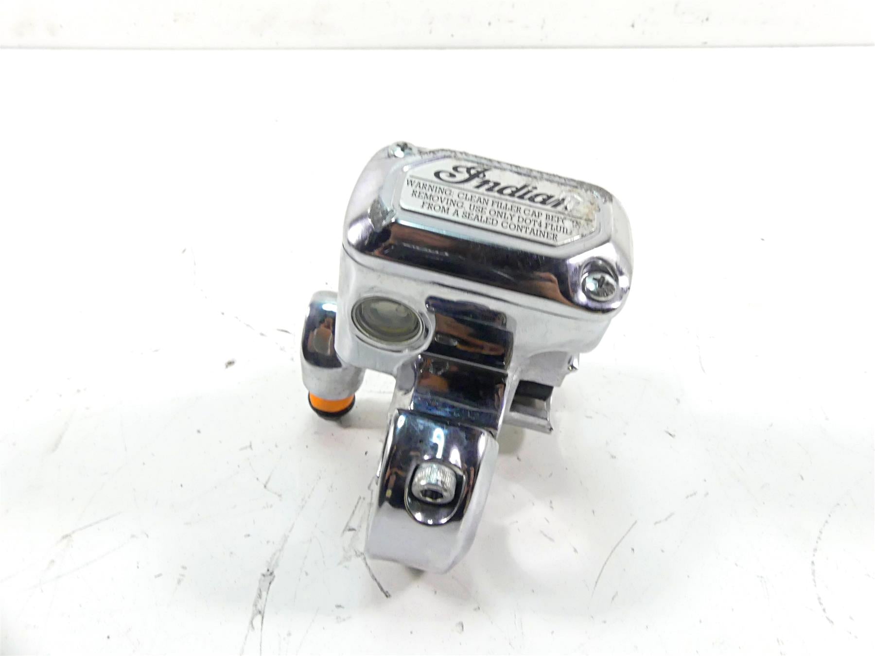 2019 Indian Chieftain Classic Front Chrome Brake Master Cylinder 5/8" 1912865 {{ shop.shopifyCountryName }} - Mototech271