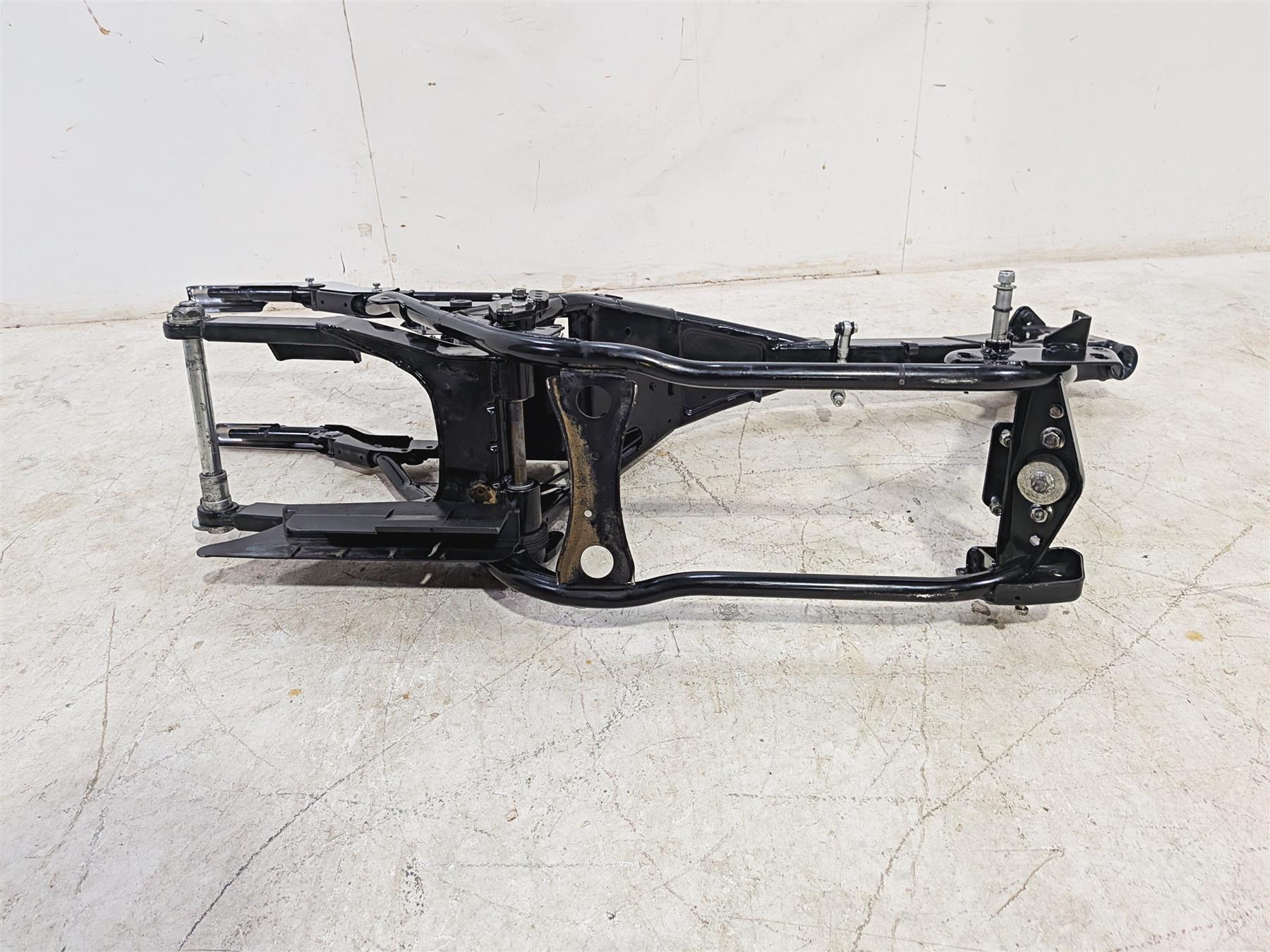 2004 Harley Touring FLTRI Road Glide Straight Frame Chassis & Swingarm with Clean Iowa Title T47900-02A-Mototech271