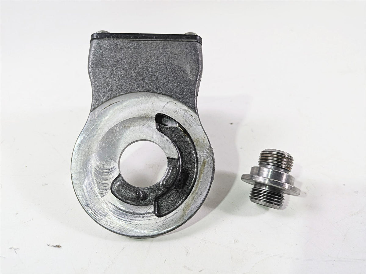 2010 Harley Touring FLHXSE CVO Street Glide Oil Cooler Flange Adapter 63076-09A {{ shop.shopifyCountryName }} - Mototech271