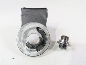 2010 Harley Touring FLHXSE CVO Street Glide Oil Cooler Flange Adapter 63076-09A