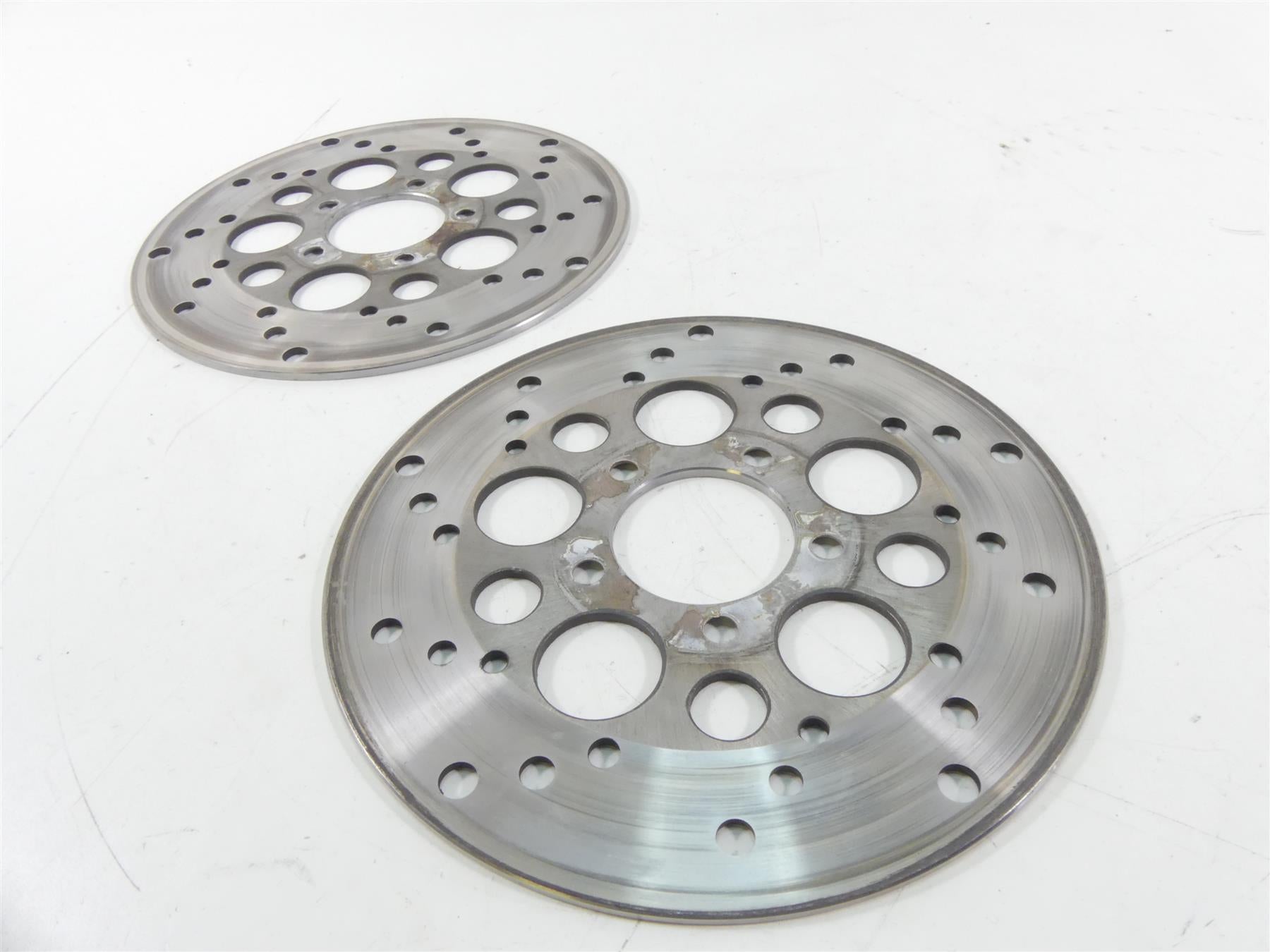 1978 Harley XLH1000 Sportster Ironhead Front Brake Discs Rotor Set 44137-77 {{ shop.shopifyCountryName }} - Mototech271