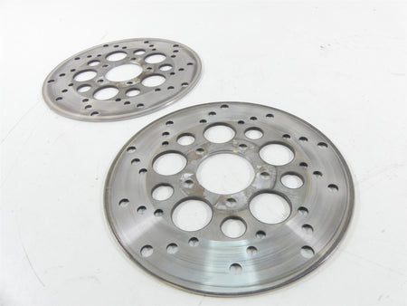 1978 Harley XLH1000 Sportster Ironhead Front Brake Discs Rotor Set 44137-77 {{ shop.shopifyCountryName }} - Mototech271