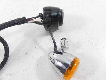 2009 Harley FXDF Dyna Fat Bob Left Control Switch + Blinker Set - Read 71682-06A {{ shop.shopifyCountryName }} - Mototech271