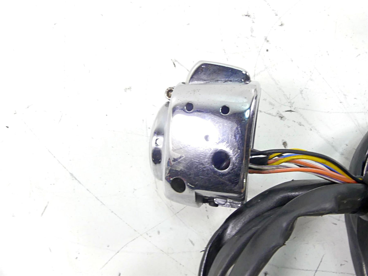 Harley Davidson Softail Dyna Sportster Left Right Chrome Hand Control Switch Set {{ shop.shopifyCountryName }} - Mototech271