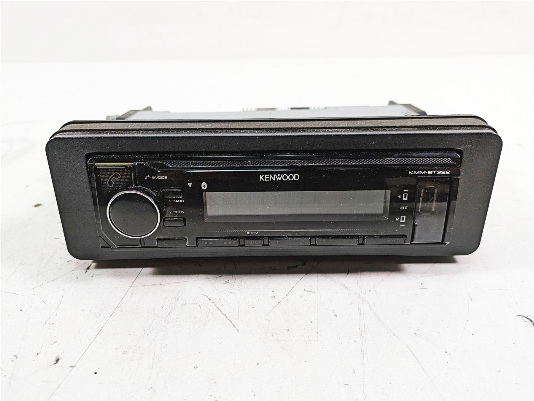 2008 Harley FLHTCU Electra Glide Kenwood Bluetooth Radio Cd Player Set KMM-BT322 {{ shop.shopifyCountryName }} - Mototech271