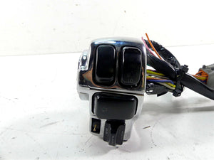 2006 Harley Touring FLHTCU SE E-Glide Left Hand Chrome Control Switch 71597-96B | Mototech271