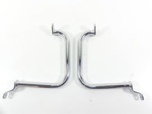 Load image into Gallery viewer, 2013 Triumph Rocket 3 Touring Rear Chrome Side Crash Guards T2352075 T2352070 | Mototech271
