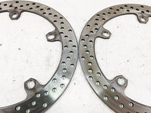 Load image into Gallery viewer, 2007 BMW R1200RT K26 Brembo Front Brake Rotor Disc Set D=320mm 34117713156
