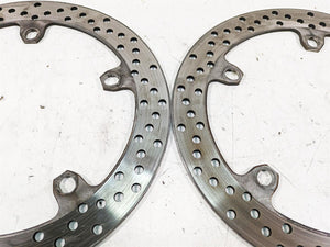 2007 BMW R1200RT K26 Brembo Front Brake Rotor Disc Set D=320mm 34117713156