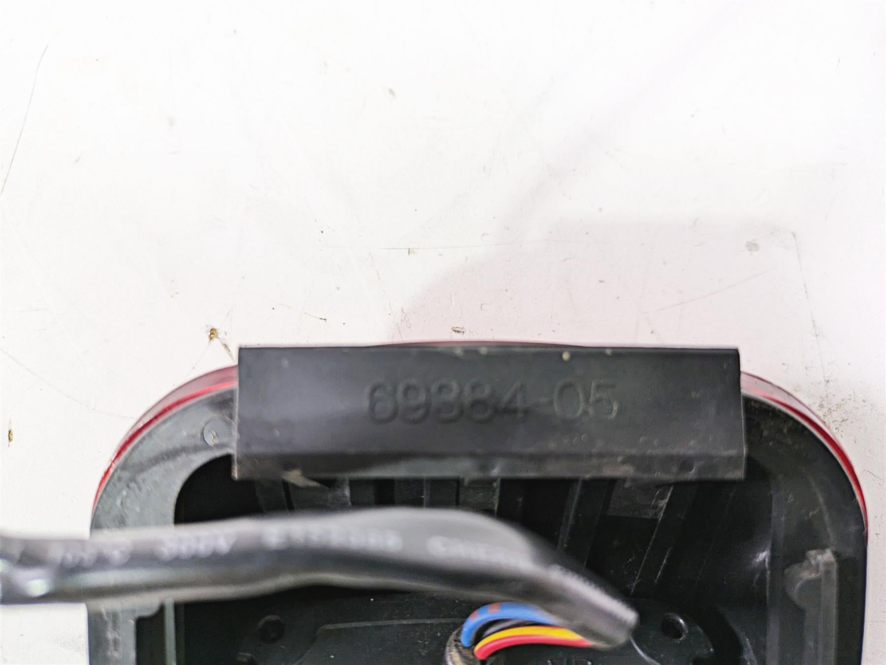 2003 Harley Softail FXSTDI Deuce 100th Taillight Tail Light & Wiring 68354-00A {{ shop.shopifyCountryName }} - Mototech271