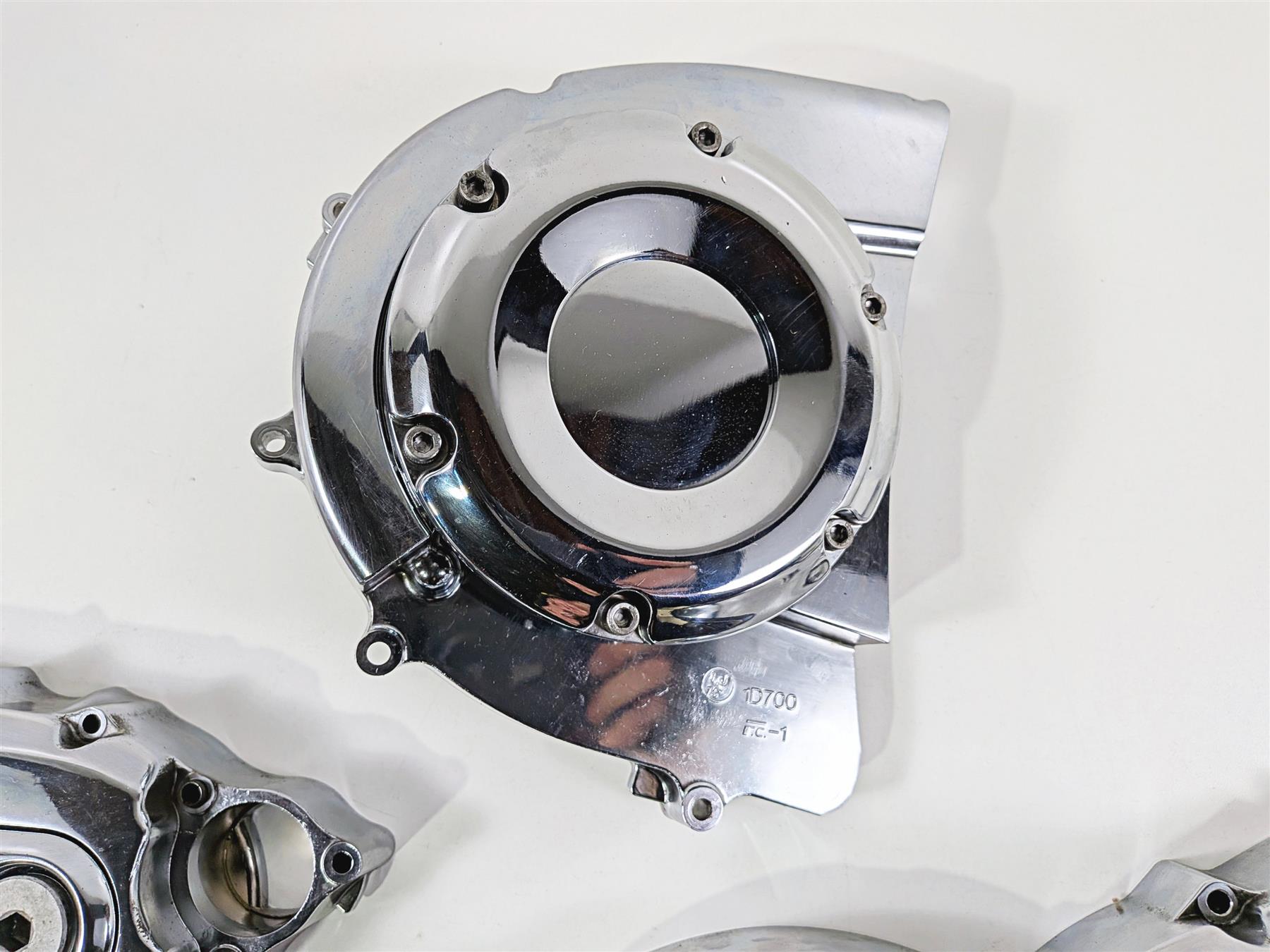 2012 Yamaha XV1900 Raider S Chrome Primary & Engine Side Covers 1D7-15779-00-00 {{ shop.shopifyCountryName }} - Mototech271