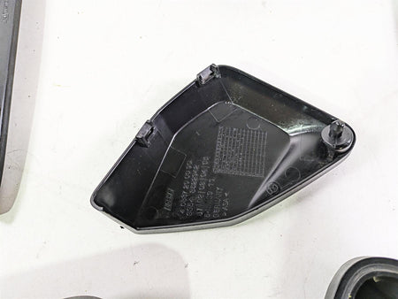 2013 Ducati Hyperstrada 821 Black Molded Infill Ignition Cover Fairing Set {{ shop.shopifyCountryName }} - Mototech271