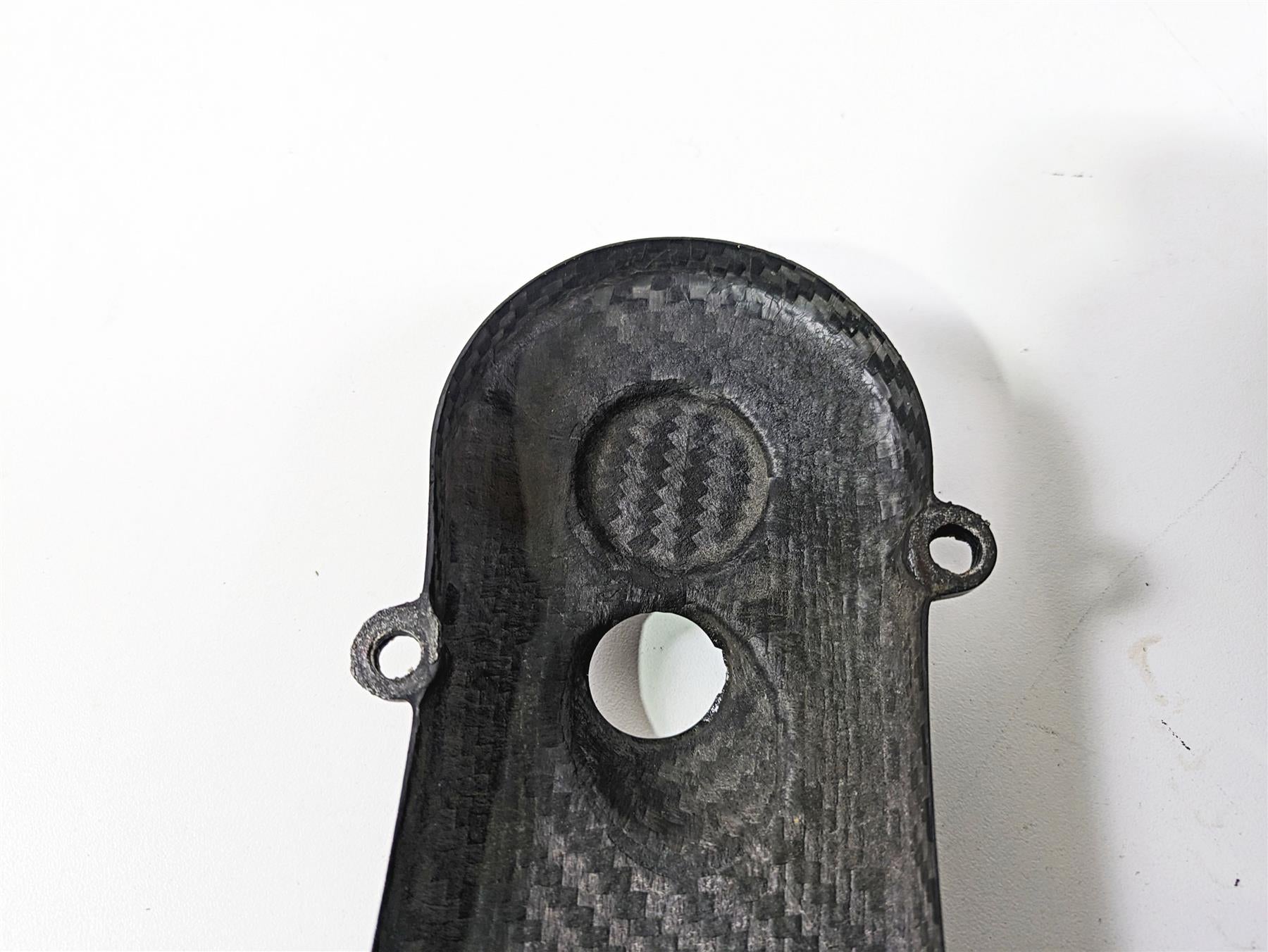 2009 Ducati Multistrada 1100 S Carbon Timing Cover Fairing Set 24510861 24510851 {{ shop.shopifyCountryName }} - Mototech271