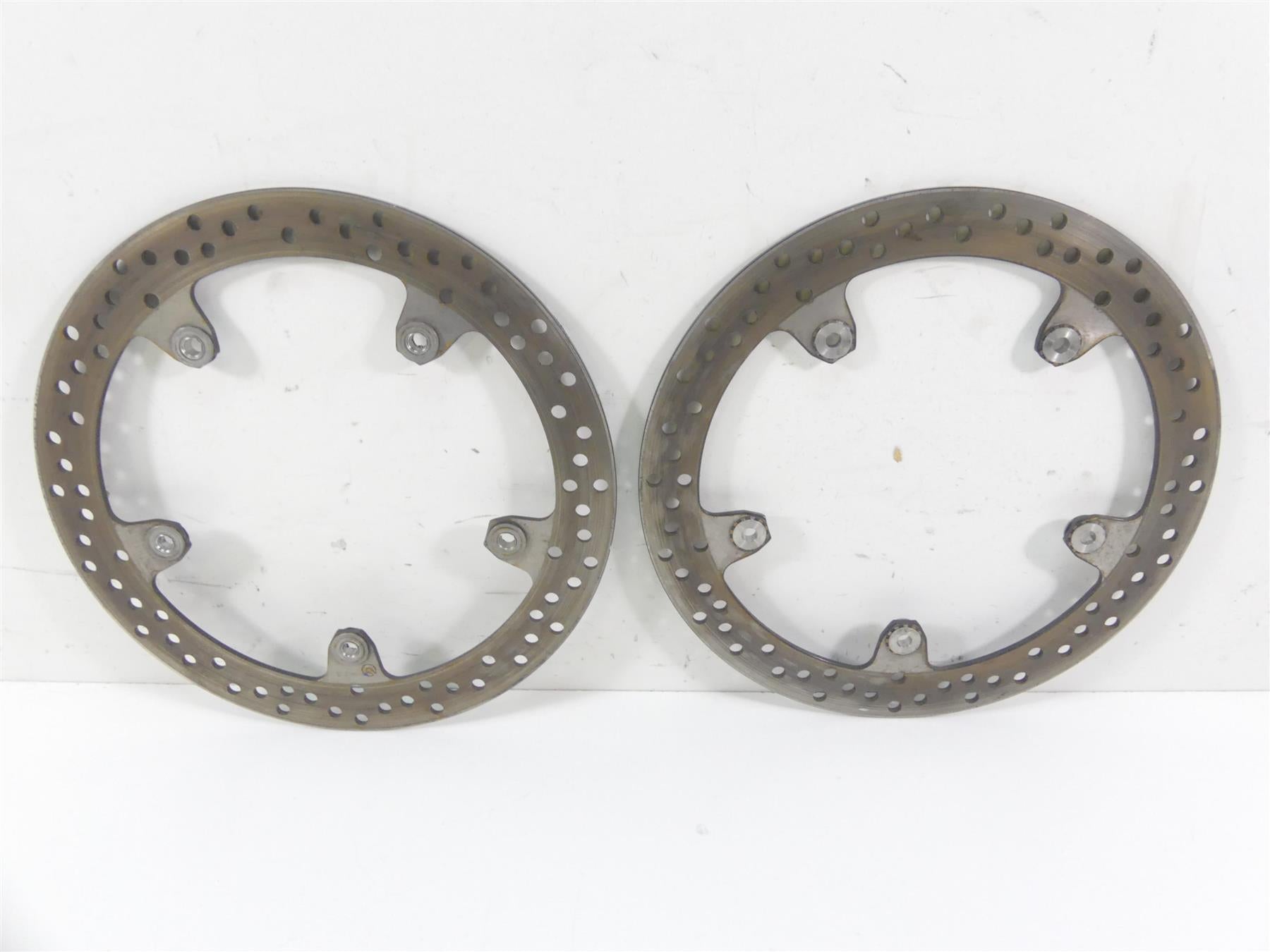 2017 BMW RnineT Racer K32 Front Brembo Brake Disc Rotor Set 320Mm 34118526575 | Mototech271
