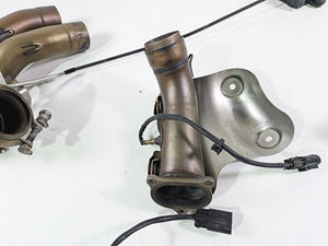 2013 Ducati Hypermotard 821 SP Exhaust Header Pipe & Servo Set 57013292B