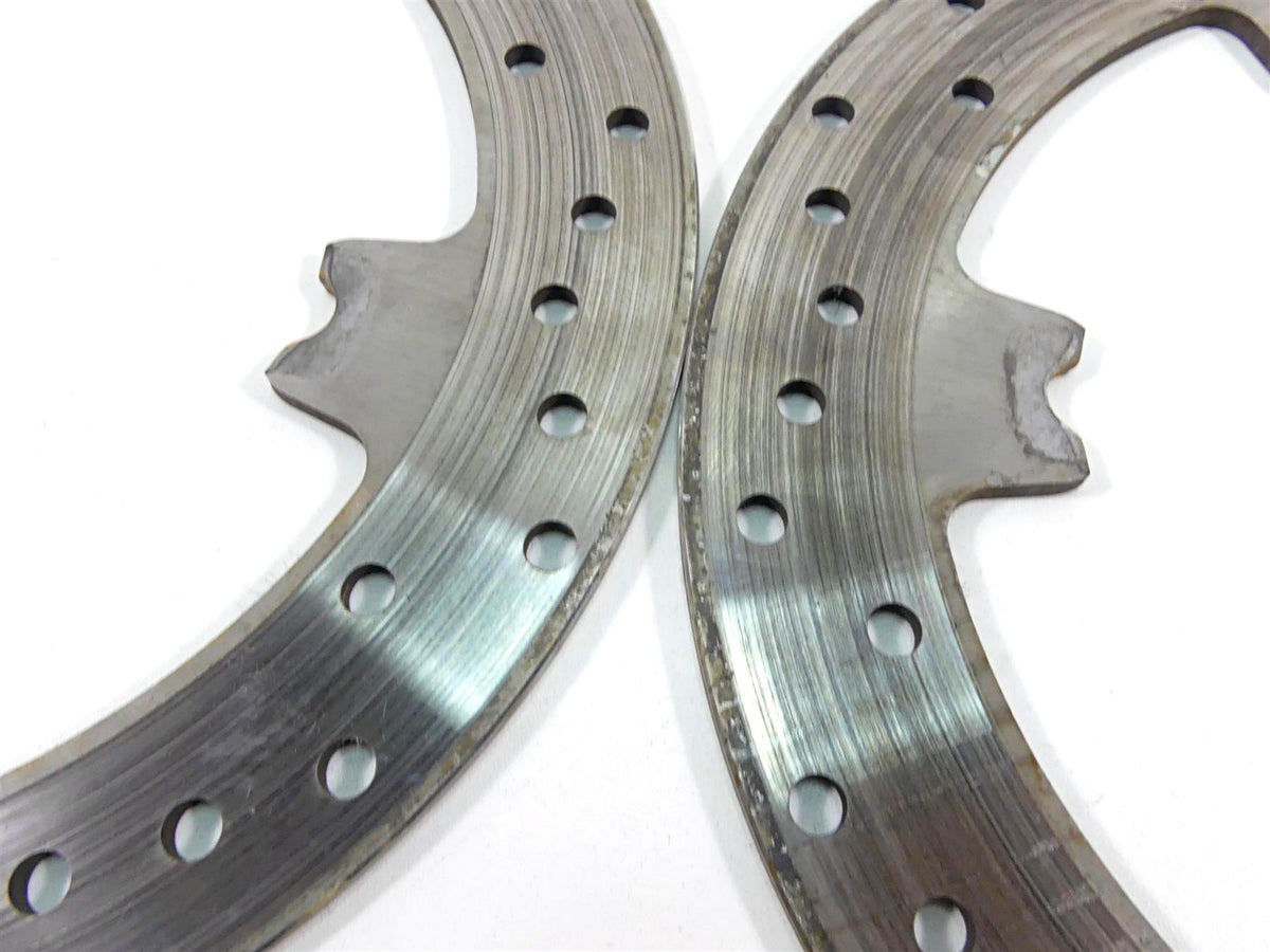 2014 Harley FXDL Dyna Low Rider Front Brake Disc Set 46717-10 44553-06A {{ shop.shopifyCountryName }} - Mototech271